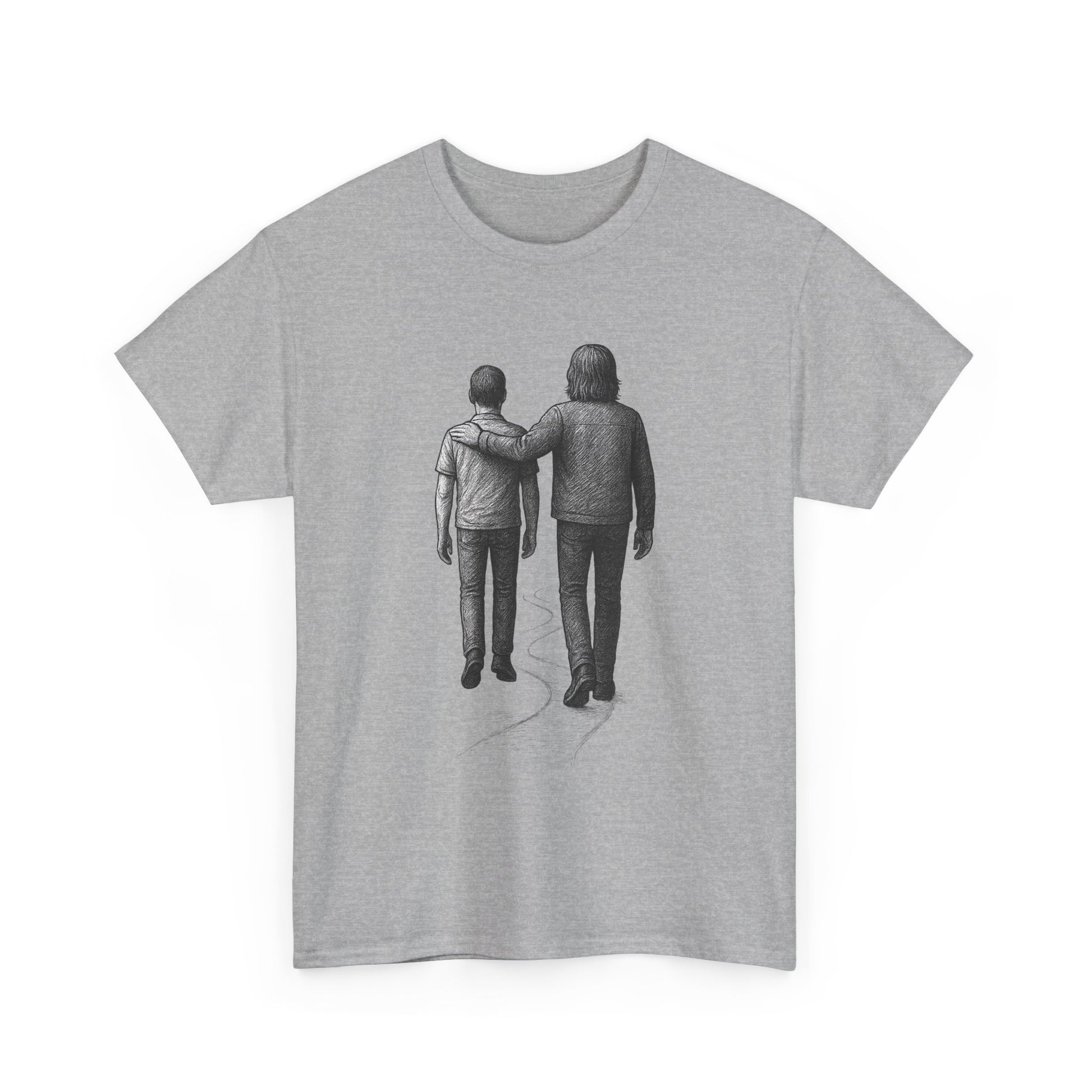 Walks With Me Heavy Cotton Tee