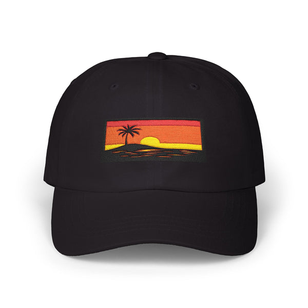 Stylish Sunset Dad Cap, Beach Lover Hat, Travel Accessory, Gift for Him, Outdoor Adventure Gear