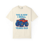 Monster Truck Birthday Tee, Fun Unisex T-Shirt for Kids, Ideal Gift for Birthday Celebrations, Kids Party, Casual Wear - Image 2