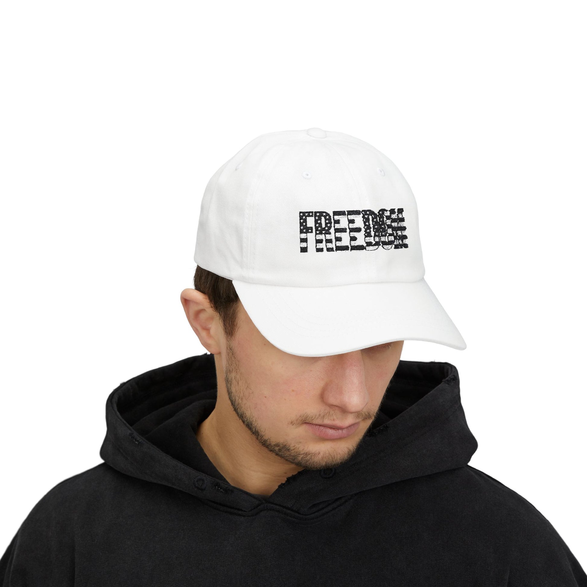 Freedom Classic Dad Cap | Casual Dad Hat, Patriotic Accessories, Gifts for Him, Summer Outdoor Hat, Unisex Cap