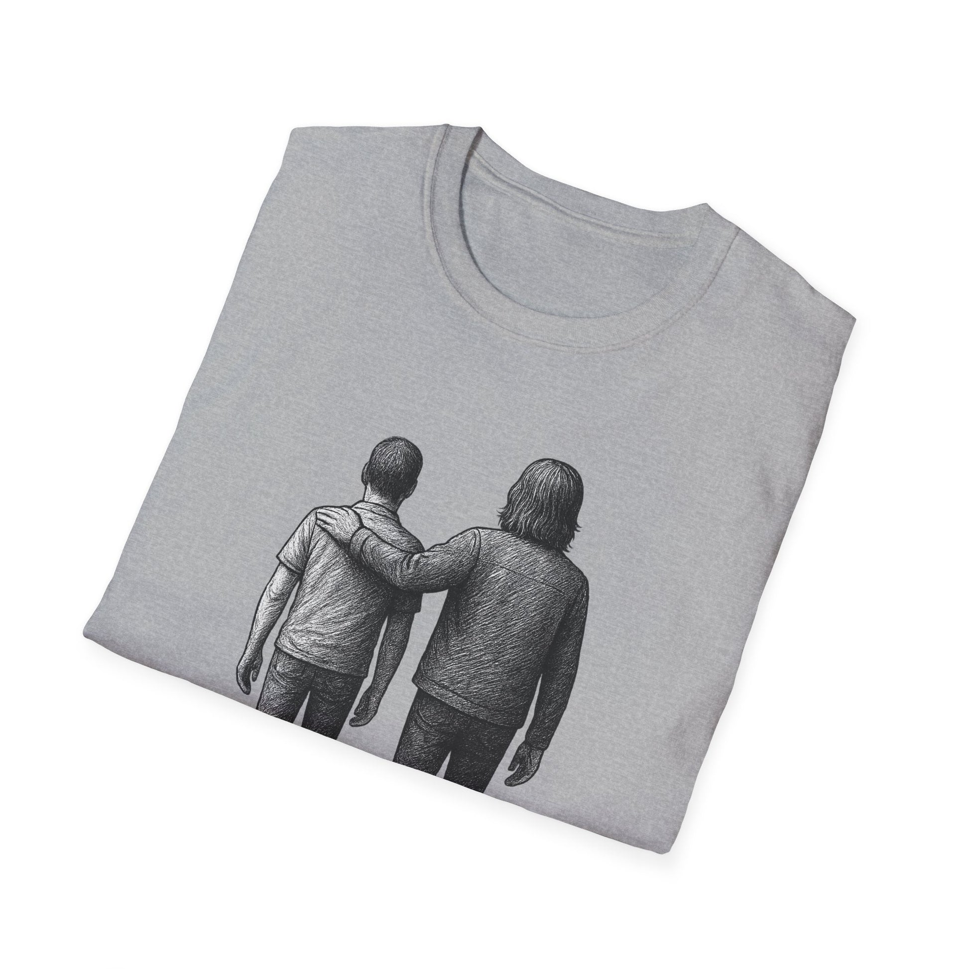 Walks With Me T-Shirt - Friendship Graphic Tee, Casual Wear, Gift for Best Friends, Family, Birthdays, Celebrations