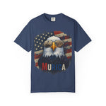 Patriotic Eagle T-Shirt, Unisex Garment-Dyed Tee, 'Murica Design, Great for July 4th, BBQs, Independence Day, Casual Wear, Gifts - Image 5