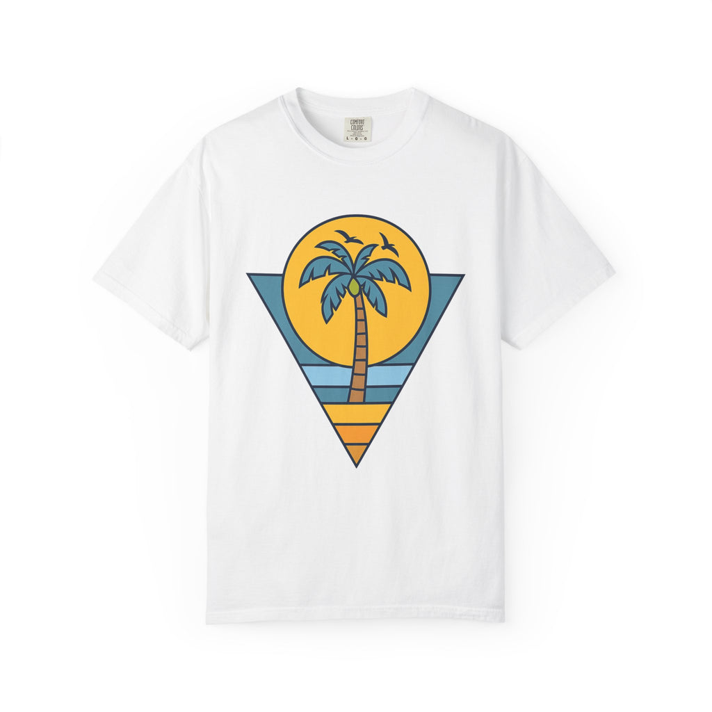 Tropical Vintage T-Shirt - Casual Beachwear, Summer Vibes, Gift for Him/Her, Vacation Tee, Outdoor Activities