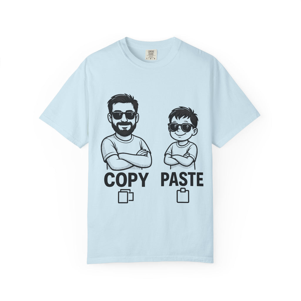 Father–Son Ctrl+C Ctrl+V Matching Tee – Unisex Family Graphic Shirt & Dad Gift