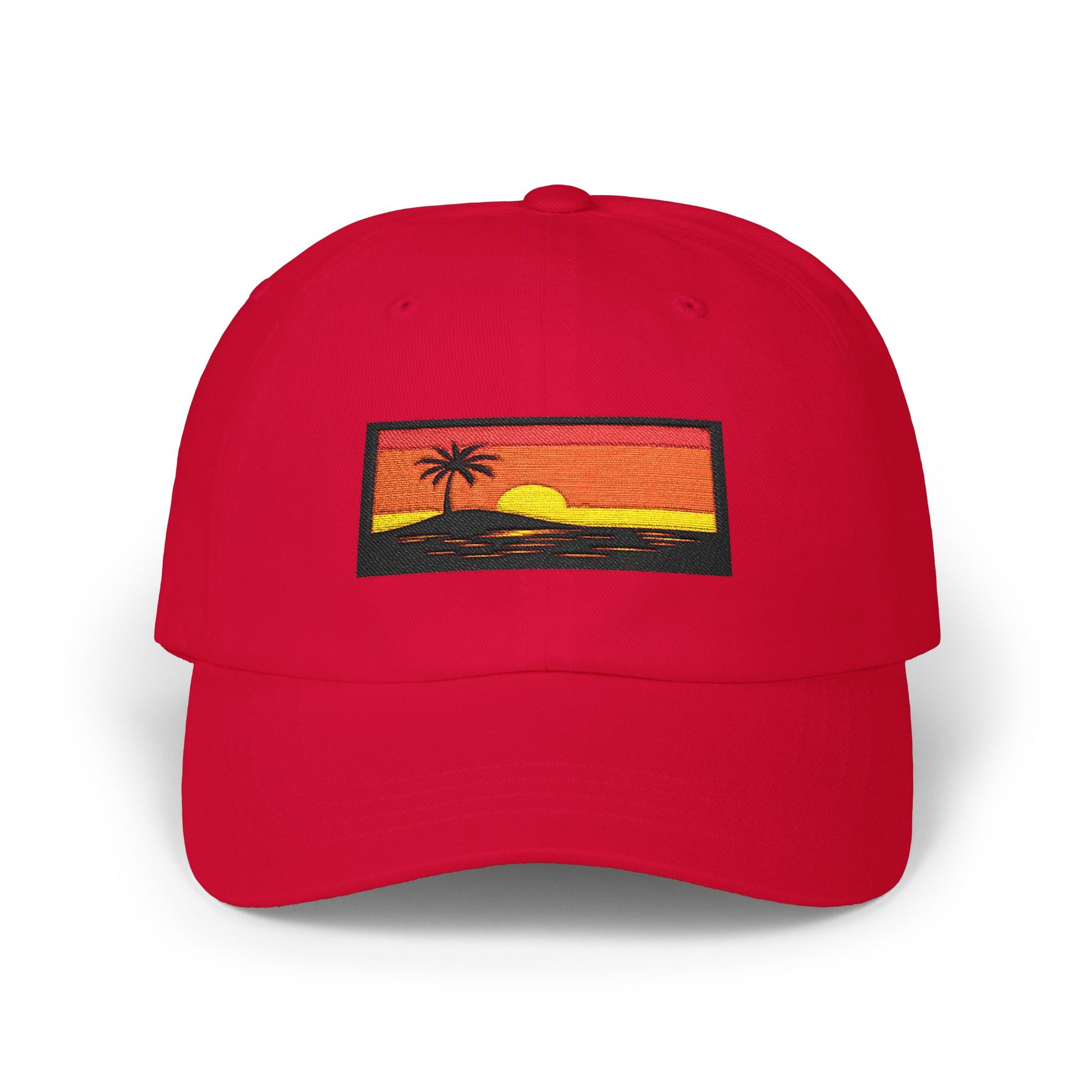 Stylish Sunset Dad Cap, Beach Lover Hat, Travel Accessory, Gift for Him, Outdoor Adventure Gear