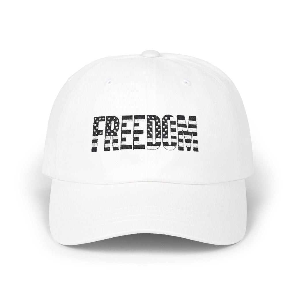 Freedom Classic Dad Cap | Casual Dad Hat, Patriotic Accessories, Gifts for Him, Summer Outdoor Hat, Unisex Cap