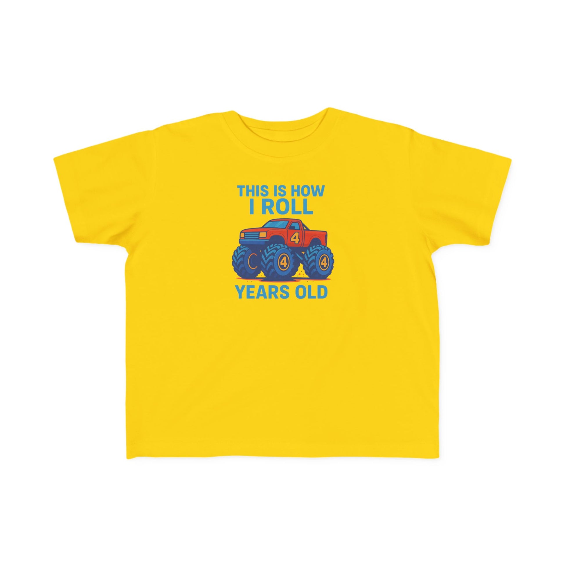 Monster Truck Toddler Tee – Kids Birthday & Playtime Graphic Shirt