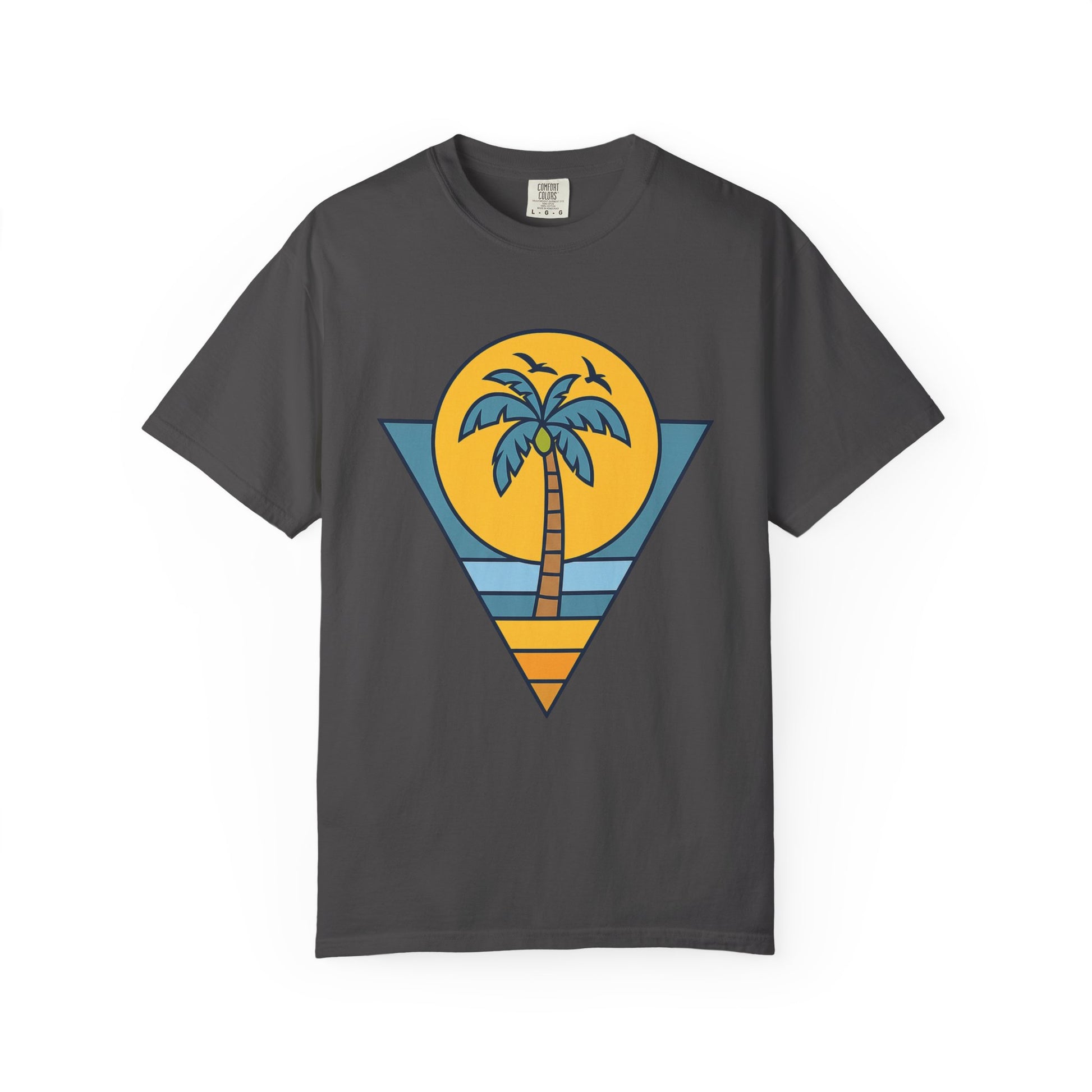 Tropical Vintage T-Shirt - Casual Beachwear, Summer Vibes, Gift for Him/Her, Vacation Tee, Outdoor Activities