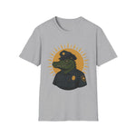 Alligator Police Officer Tee – Funny Unisex Graphic Shirt & Novelty Gift - Image 3