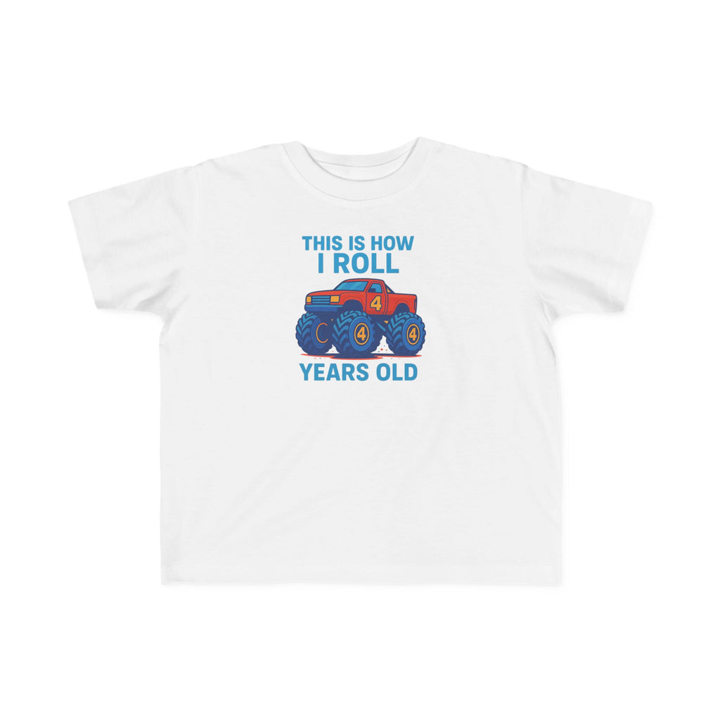 Monster Truck Toddler Tee – Kids Birthday & Playtime Graphic Shirt