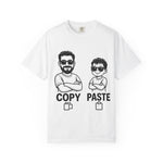 Father–Son Ctrl+C Ctrl+V Matching Tee – Unisex Family Graphic Shirt & Dad Gift - Image 1