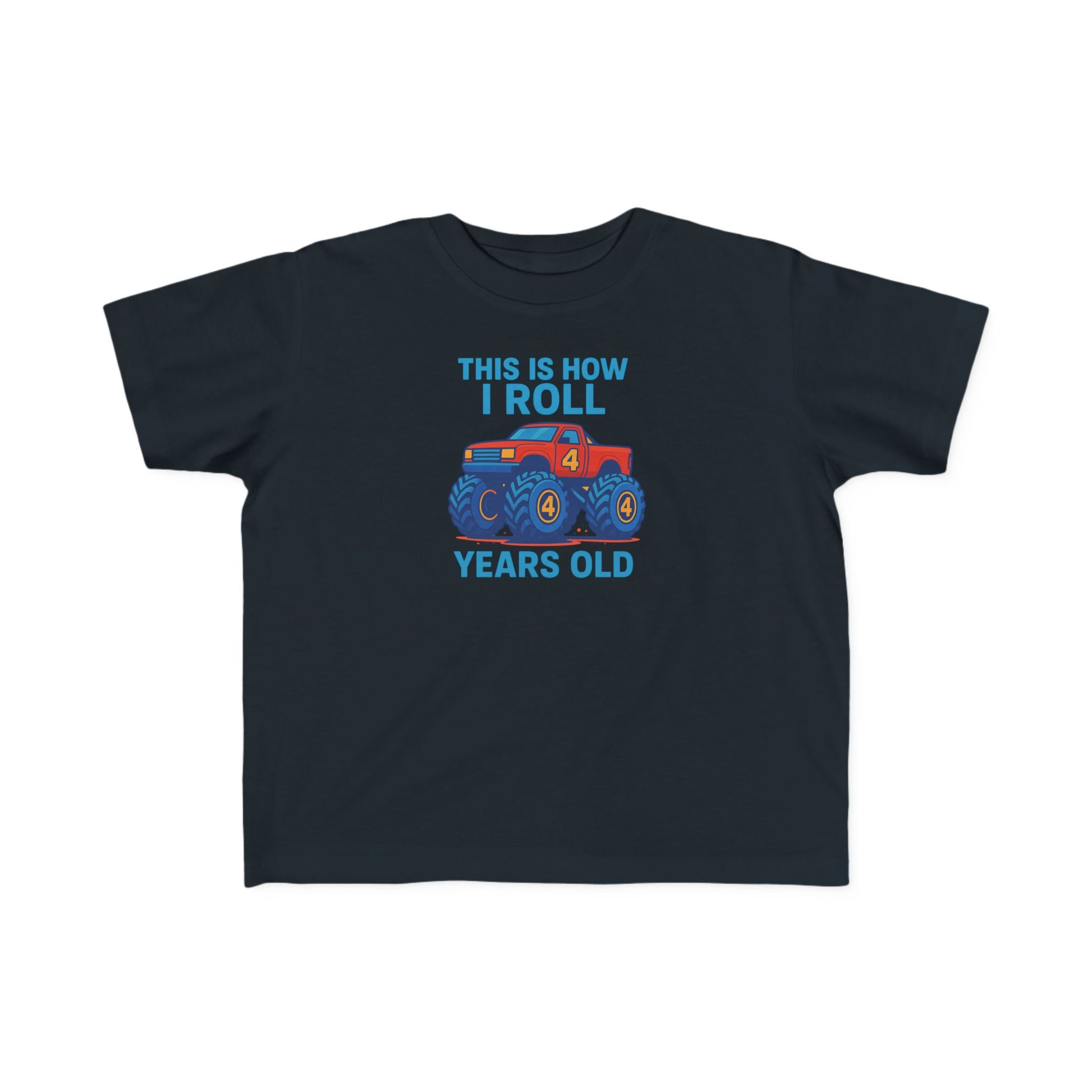 Monster Truck Toddler Tee – Kids Birthday & Playtime Graphic Shirt