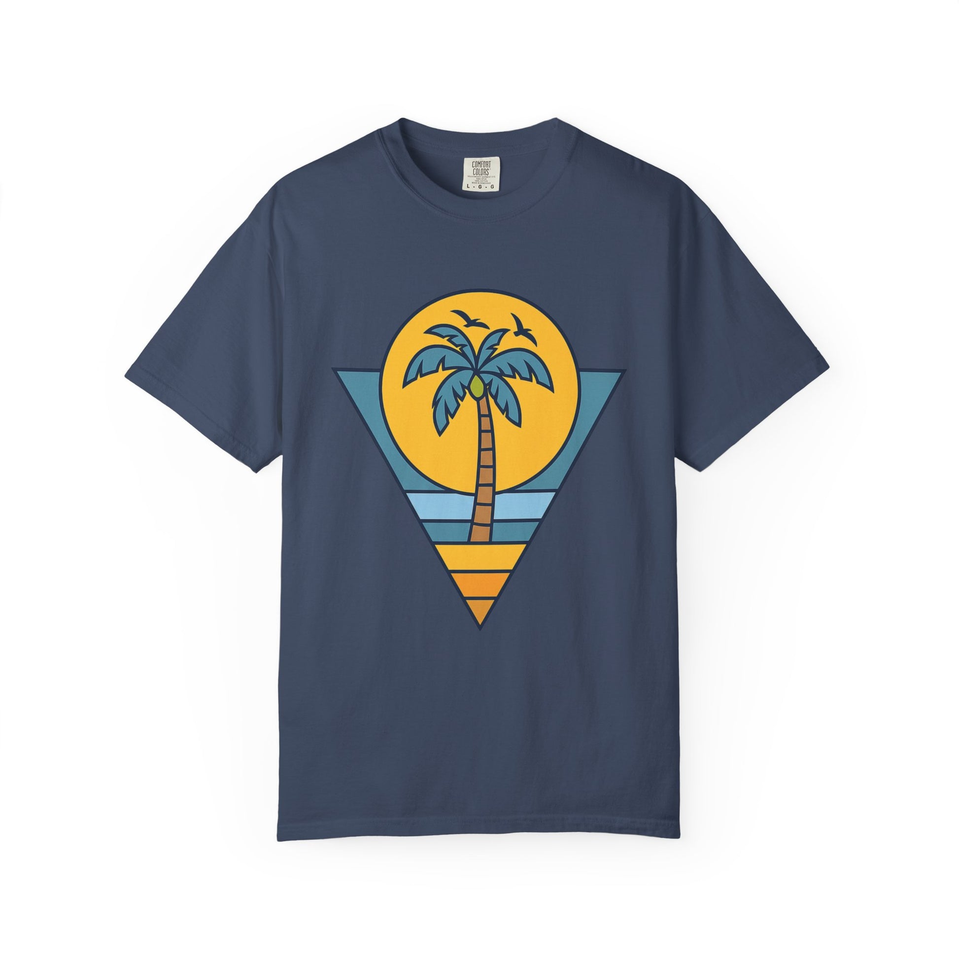 Tropical Vintage T-Shirt - Casual Beachwear, Summer Vibes, Gift for Him/Her, Vacation Tee, Outdoor Activities