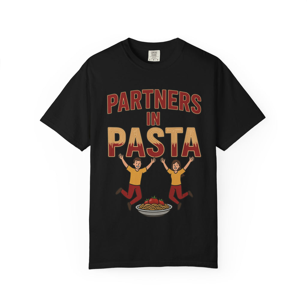 Partners in Pasta T-Shirt — Funny Foodie Pasta Graphic Tee