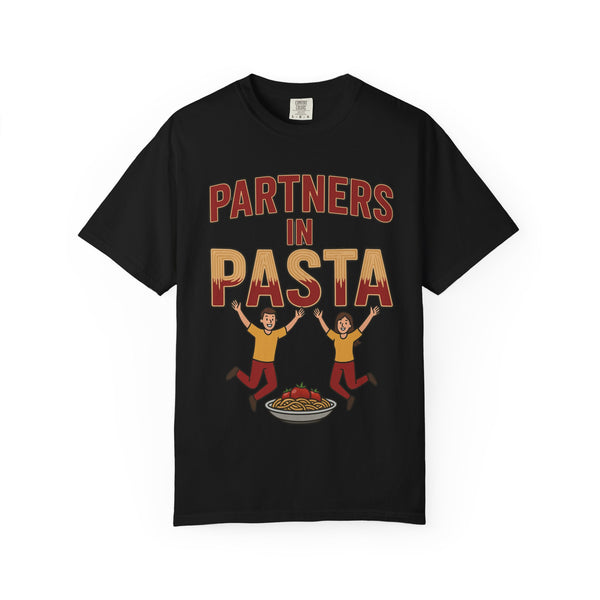Partners in Pasta T-Shirt — Funny Foodie Pasta Graphic Tee