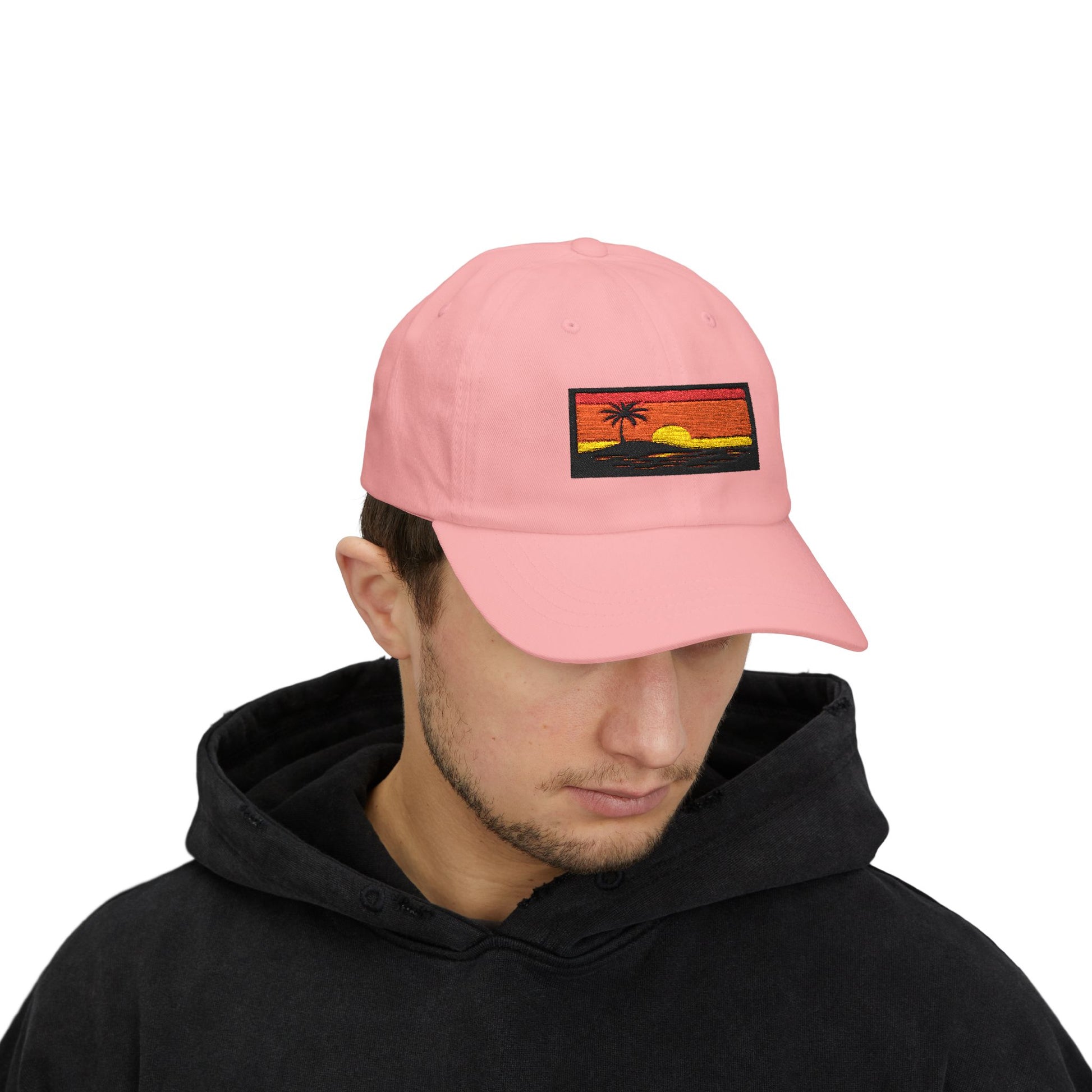 Stylish Sunset Dad Cap, Beach Lover Hat, Travel Accessory, Gift for Him, Outdoor Adventure Gear