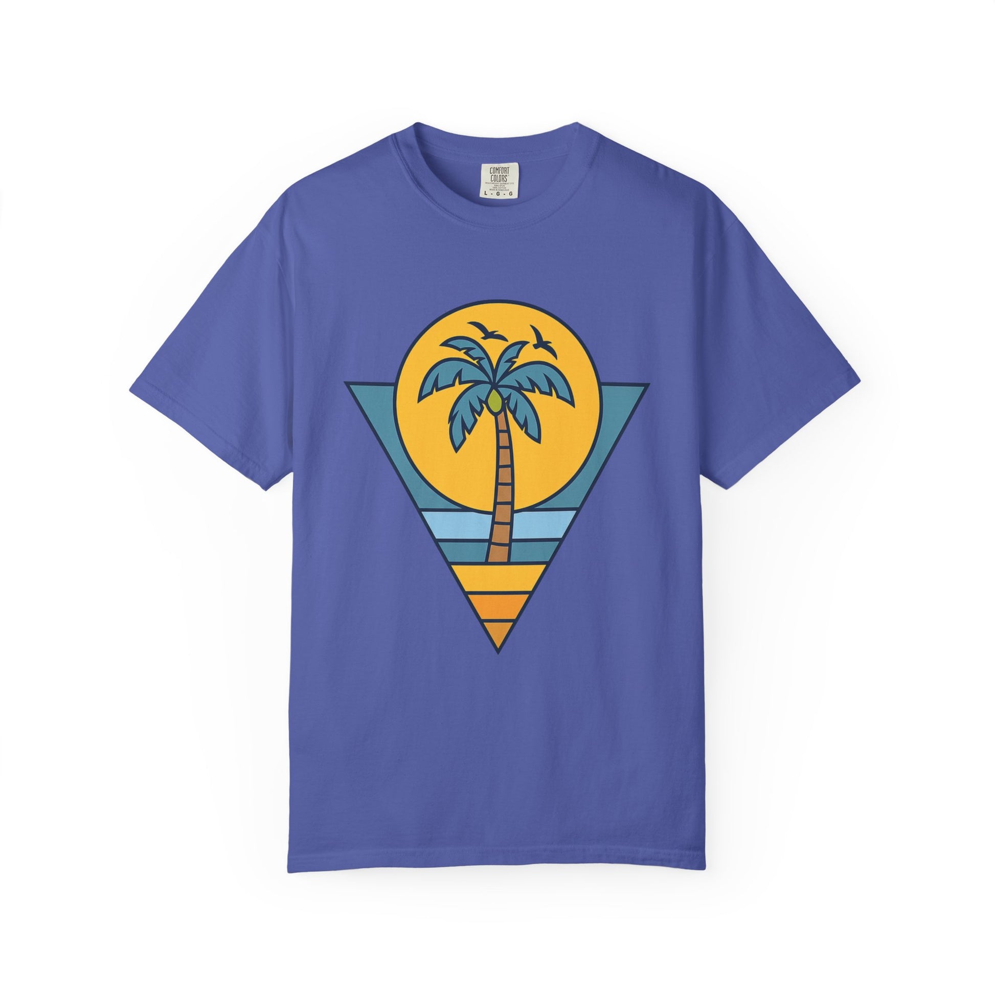 Tropical Vintage T-Shirt - Casual Beachwear, Summer Vibes, Gift for Him/Her, Vacation Tee, Outdoor Activities