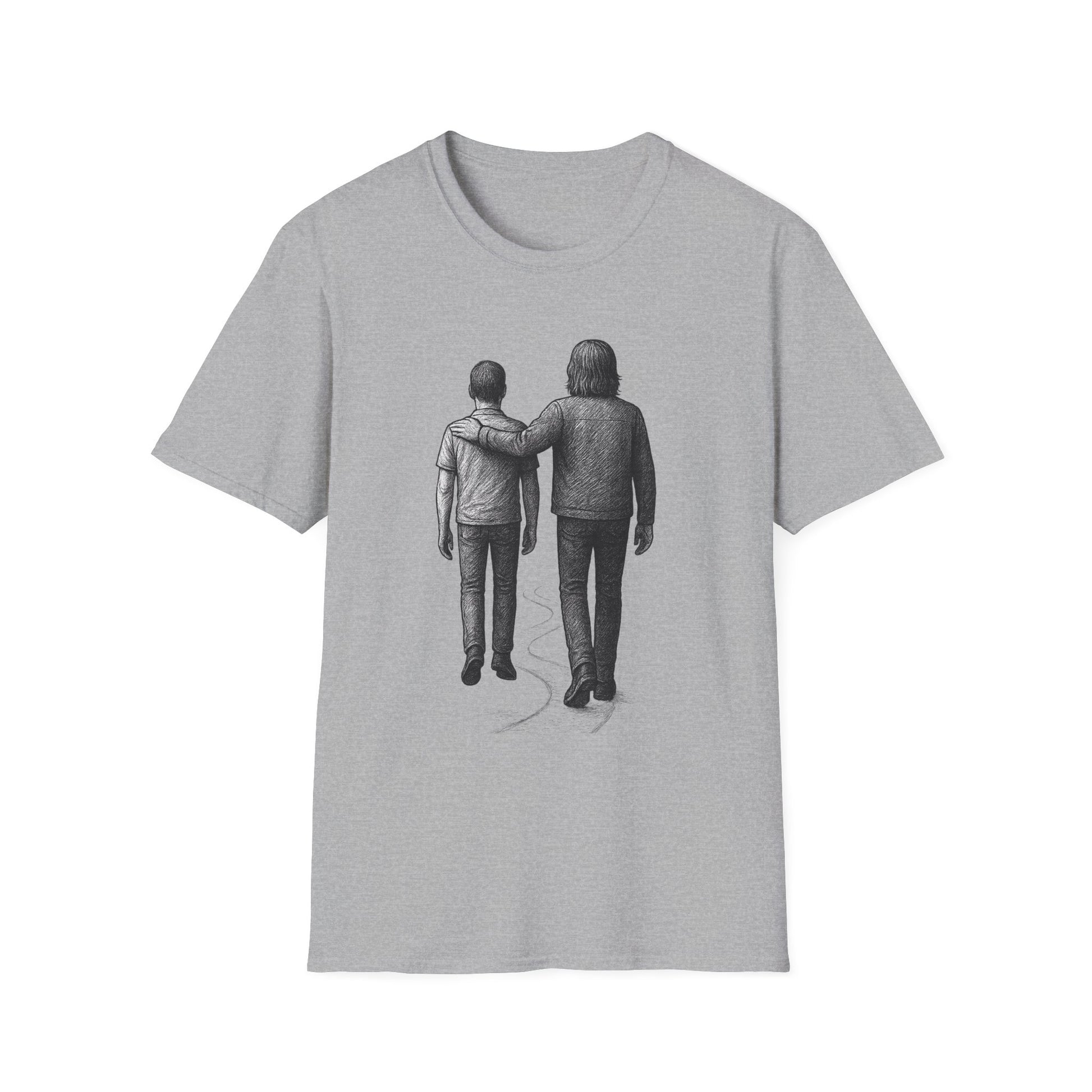 Walks With Me T-Shirt - Friendship Graphic Tee, Casual Wear, Gift for Best Friends, Family, Birthdays, Celebrations