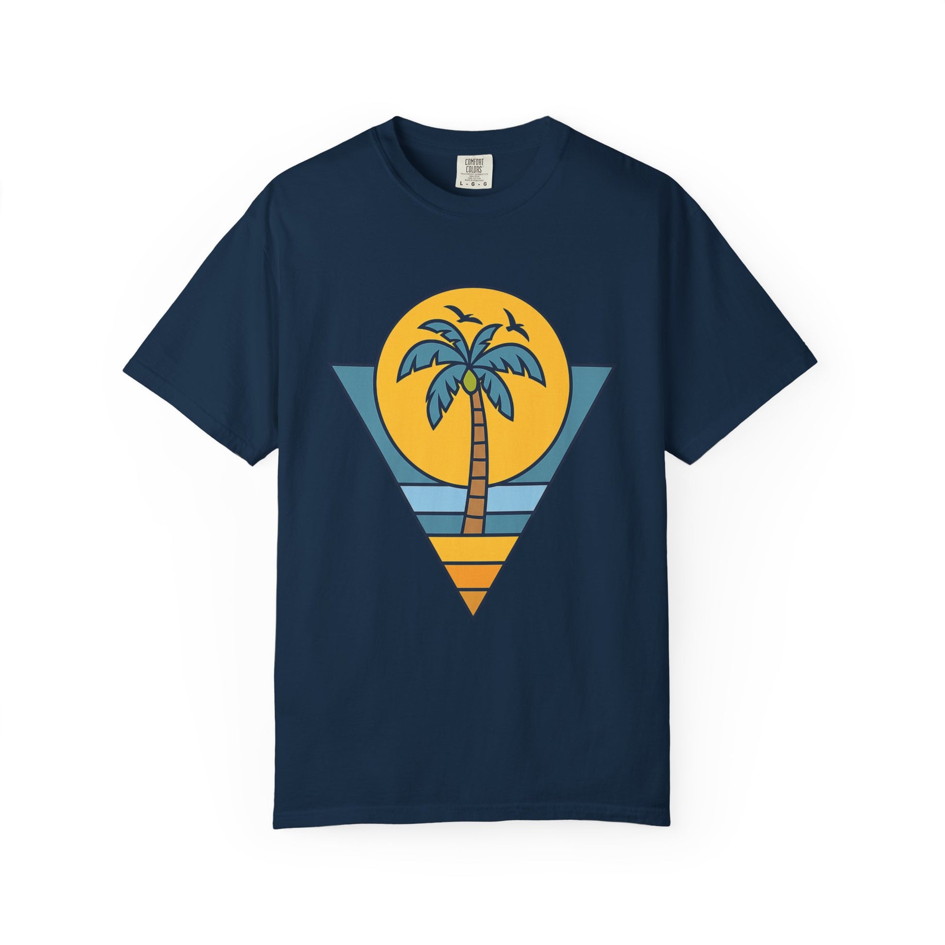 Tropical Vintage T-Shirt - Casual Beachwear, Summer Vibes, Gift for Him/Her, Vacation Tee, Outdoor Activities