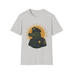Alligator Police Officer Tee – Funny Unisex Graphic Shirt & Novelty Gift - Image 2
