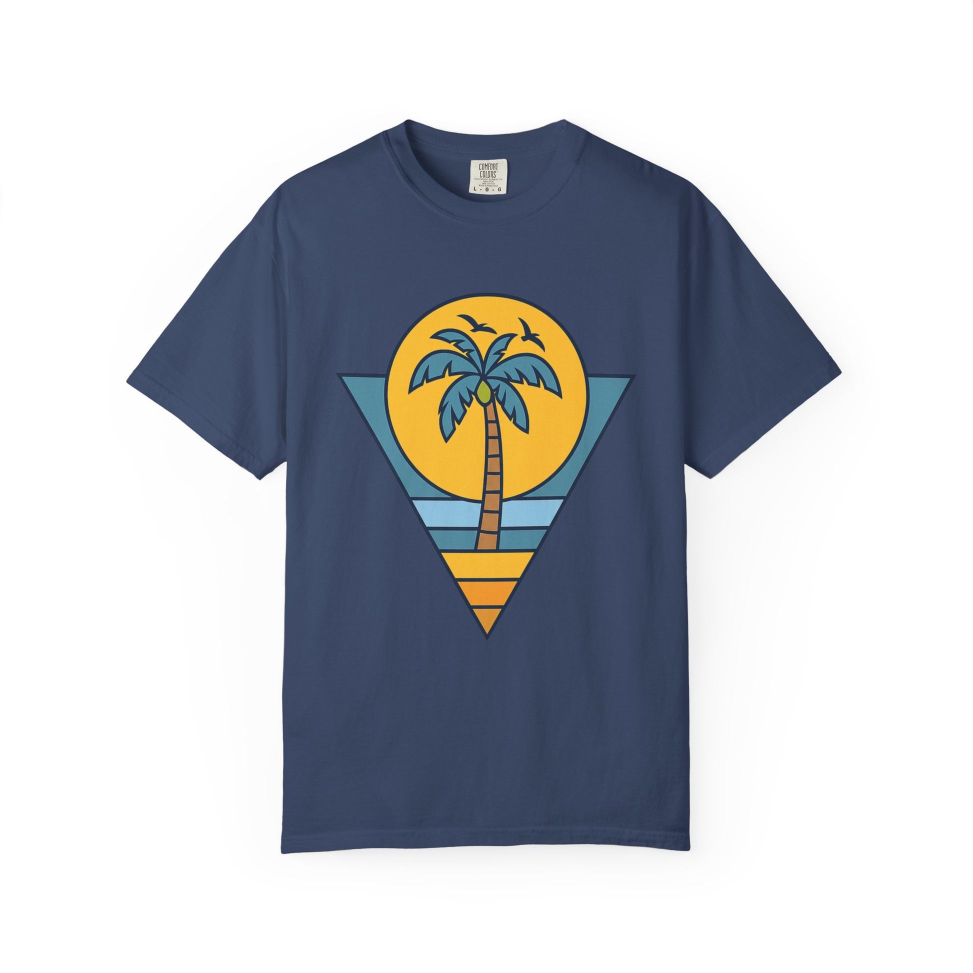 Tropical Vintage T-Shirt - Casual Beachwear, Summer Vibes, Gift for Him/Her, Vacation Tee, Outdoor Activities