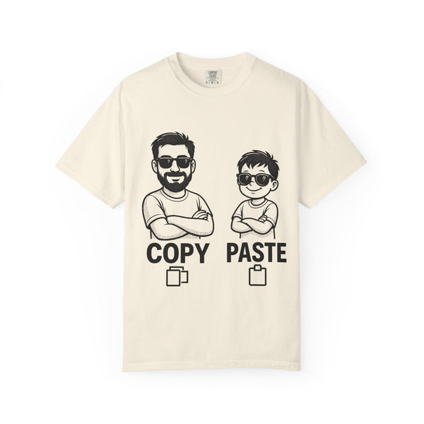 Father–Son Ctrl+C Ctrl+V Matching Tee – Unisex Family Graphic Shirt & Dad Gift