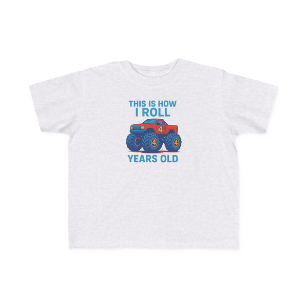 Monster Truck Toddler Tee – Kids Birthday & Playtime Graphic Shirt