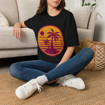 Retro Sunset Palm T-Shirt — Vintage Beach Graphic Tee - Image 6