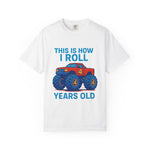 Monster Truck Birthday Tee, Fun Unisex T-Shirt for Kids, Ideal Gift for Birthday Celebrations, Kids Party, Casual Wear - Image 1