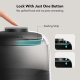 Smart Automatic Pet Feeder – 2L, Battery-Powered & Timed Feeding for Cats & Dogs