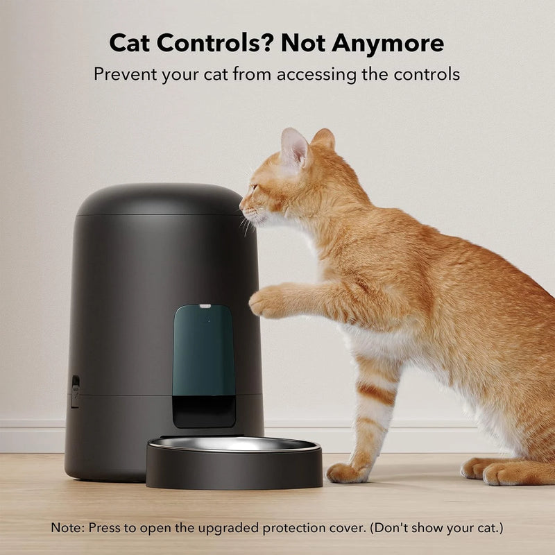 Smart Automatic Pet Feeder – 2L, Battery-Powered & Timed Feeding for Cats & Dogs